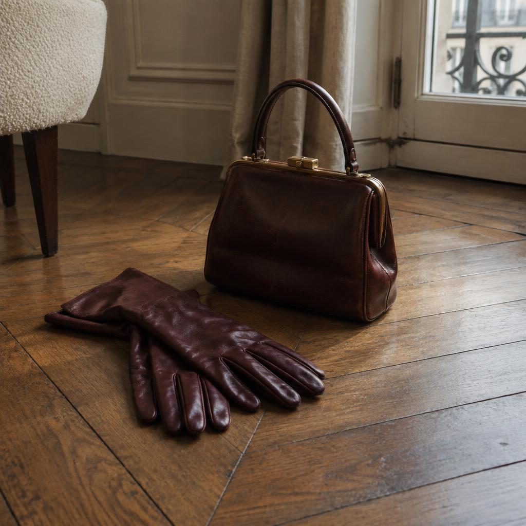 Colette gloves styled in Paris